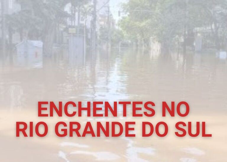 ENCHENTES NO RIO GRANDE DO SUL